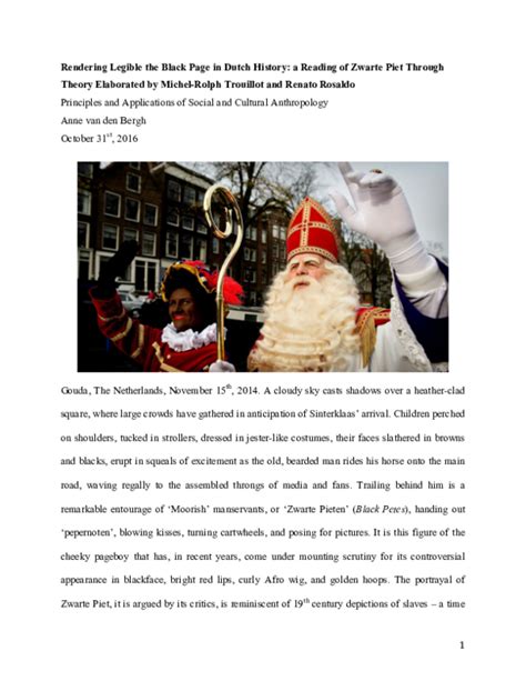 zwarte piet theorie